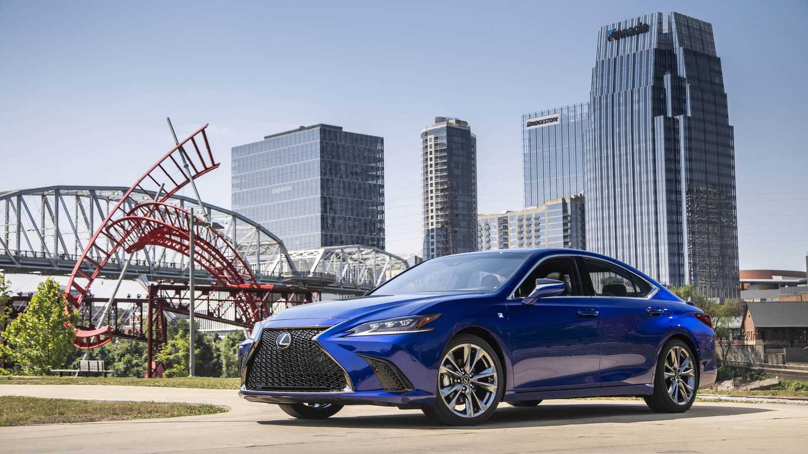 2020 Lexus ES azul
