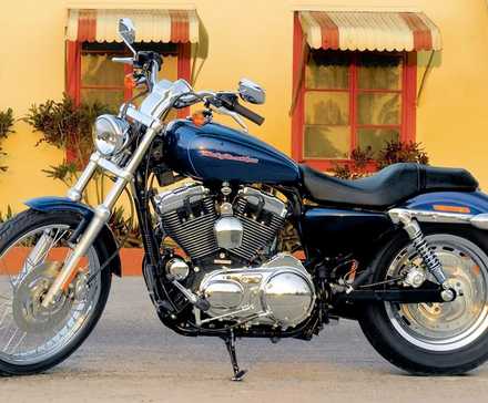 2006 Harley-Davidson Sportster 1200 Custom static profile shot