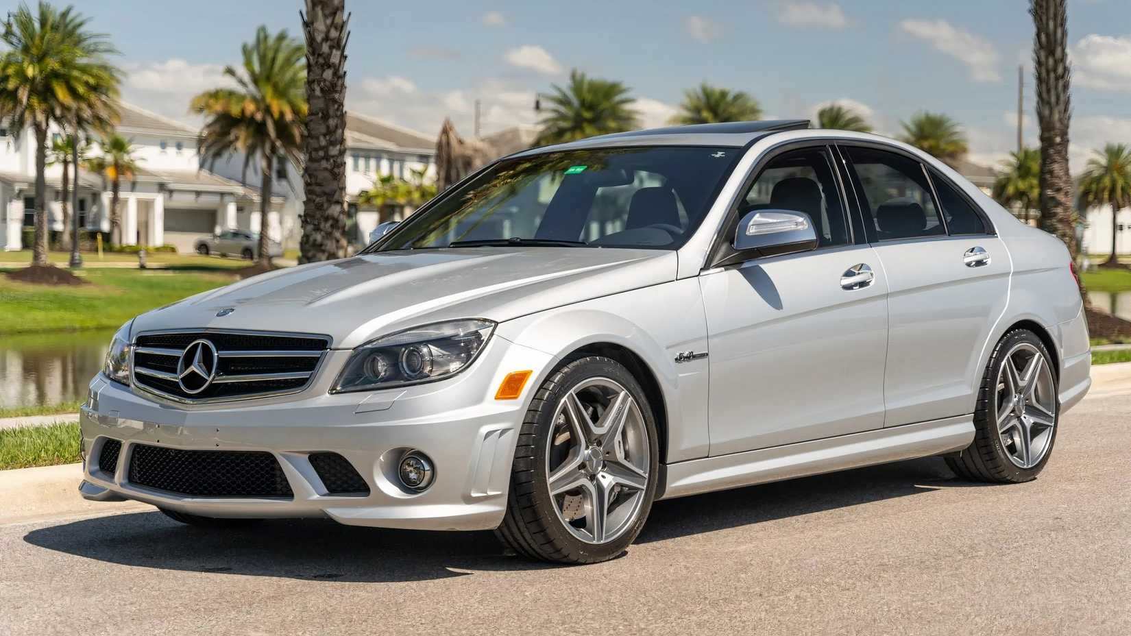 2008 Mercedes-Benz C63 AMG parked