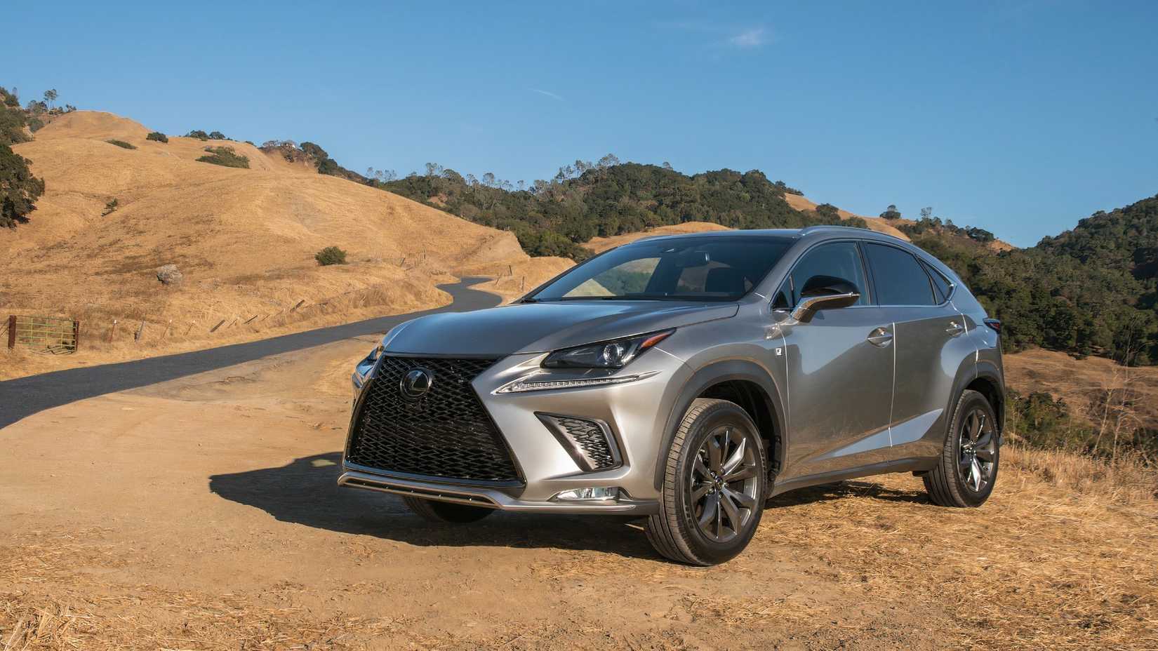 2021 Lexus NX 300 F-Sport front 3/4