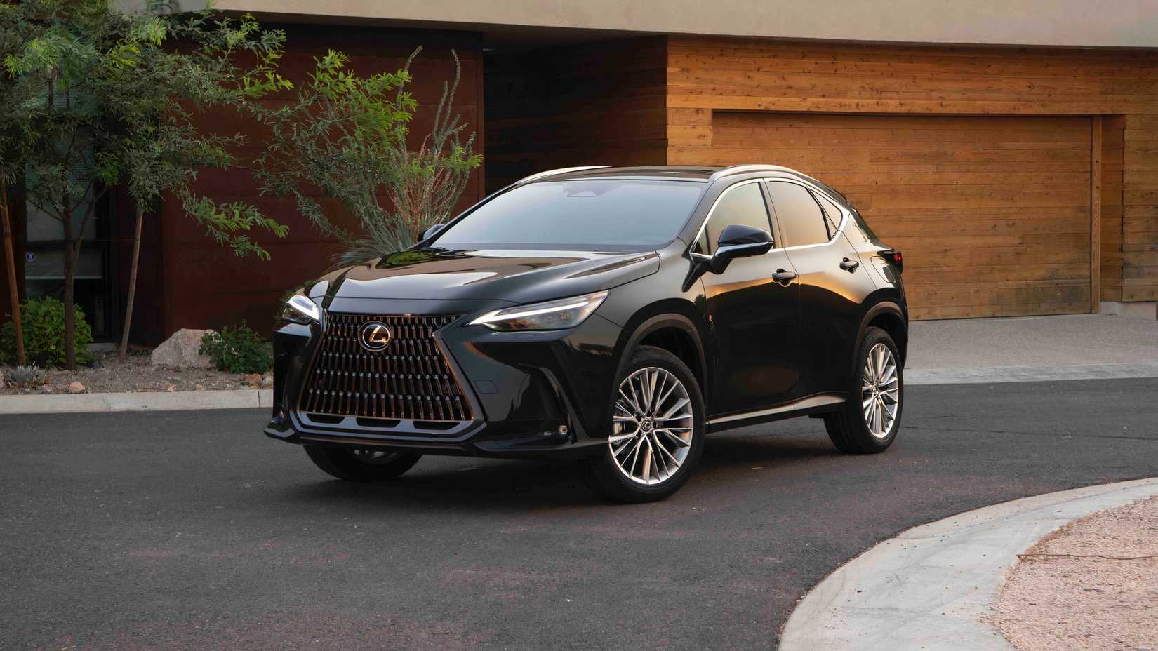 2022 Lexus NX 350 parked on a driveway