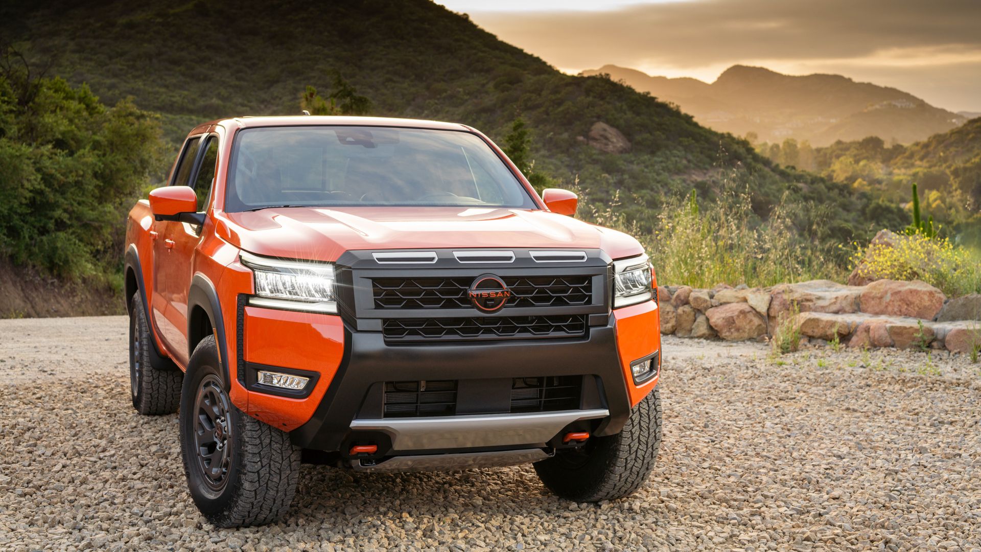 The 2025 Nissan Frontier Gains A Bright Orange Color Option And