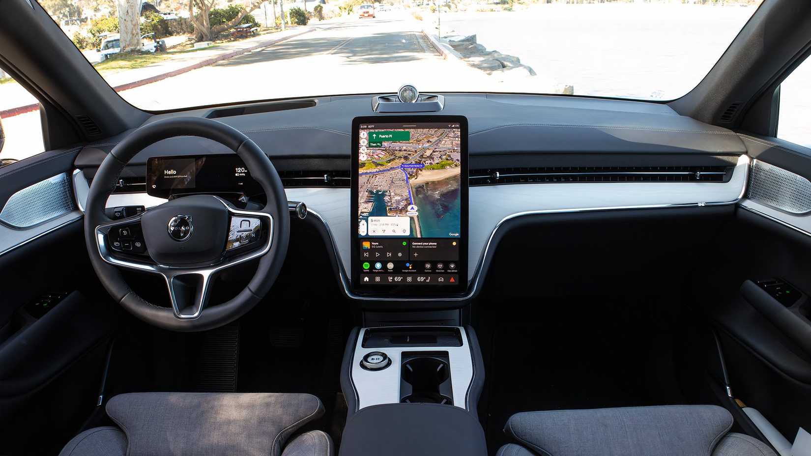 2025 Volvo EX90, painel completo