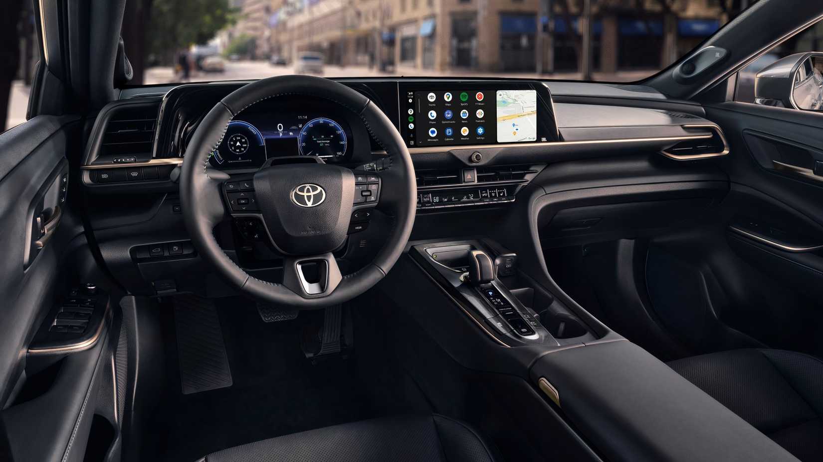 2025 Toyota Crown Interior in black