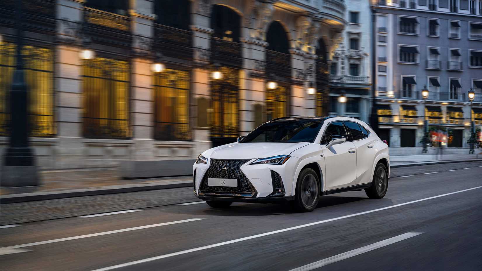 white 2023 Lexus UX F Sport