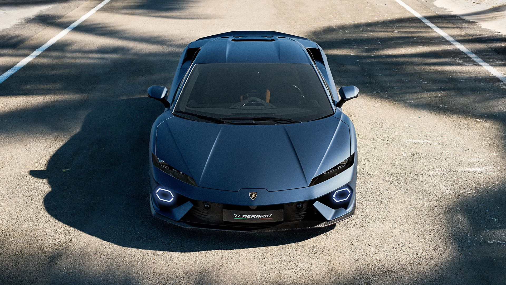 2025 Lamborghini Temerário azul