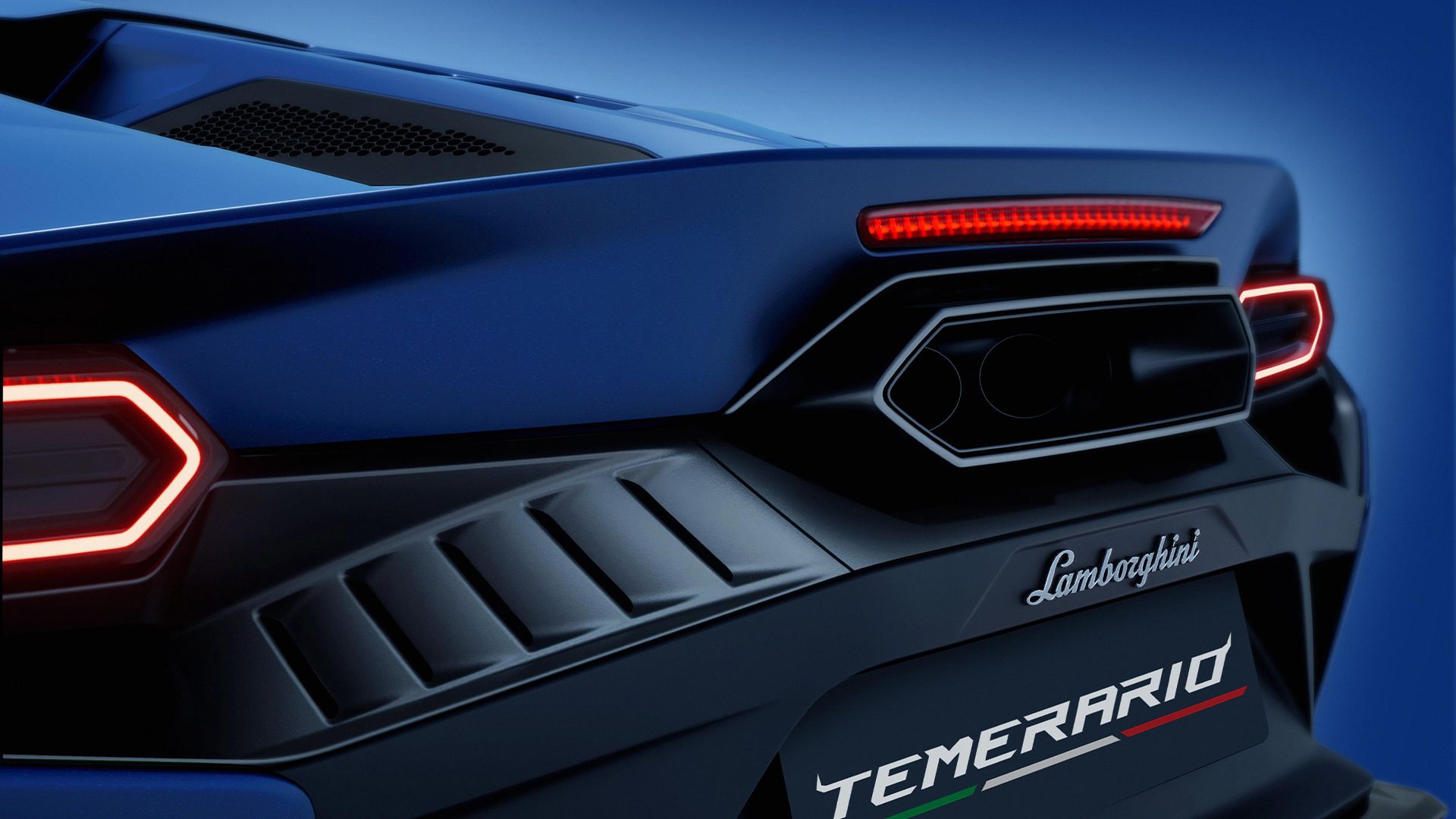 2025 Lamborghini Temerário azul