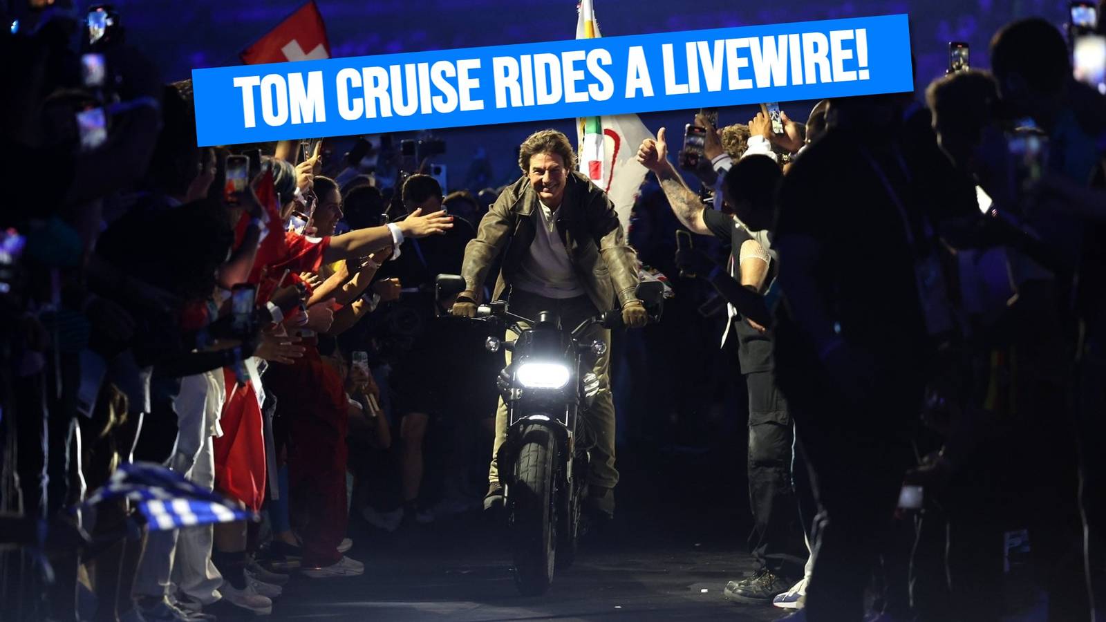 Tom Cruise Rides A Harley Davidson Livewire To Bring The Photo Inspiration