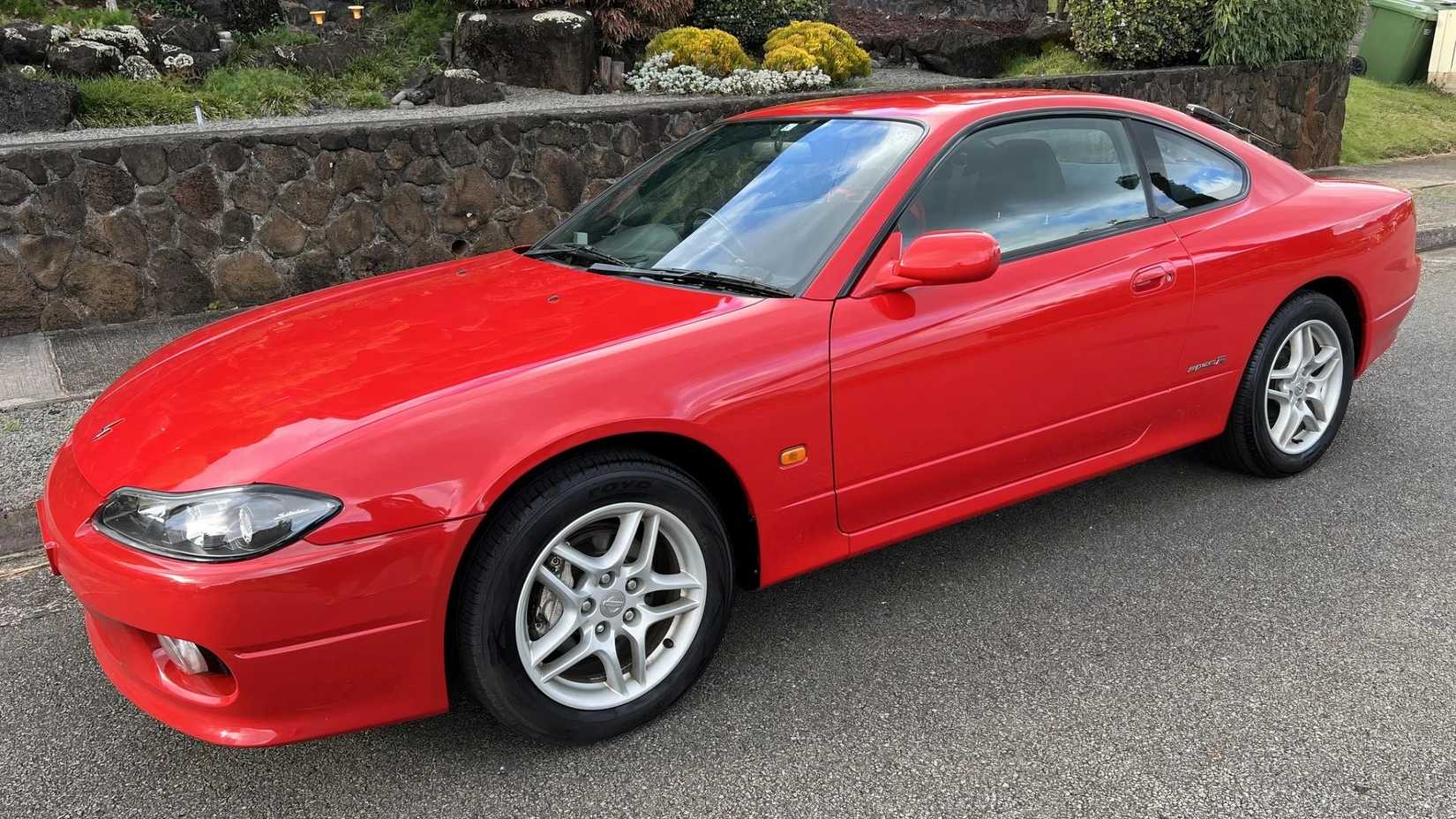 1999 Nissan Silvia Spec-R front 3/4 shot