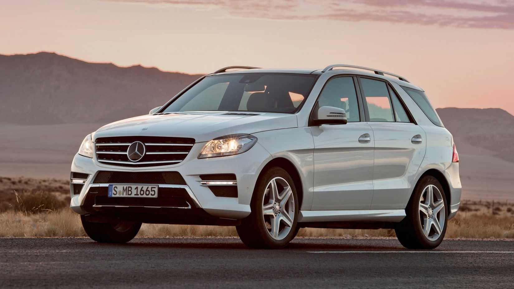 White 2014 Mercedes-Benz M-Class