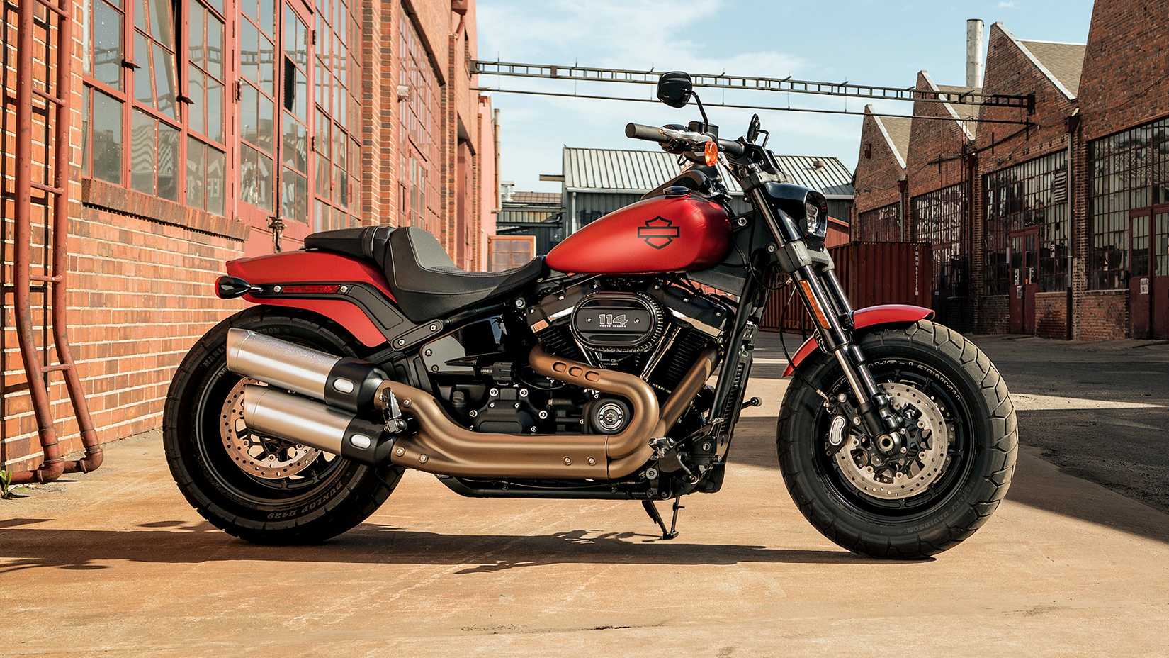 2019 Harley-Davidson Fat Bob 114 static profile shot