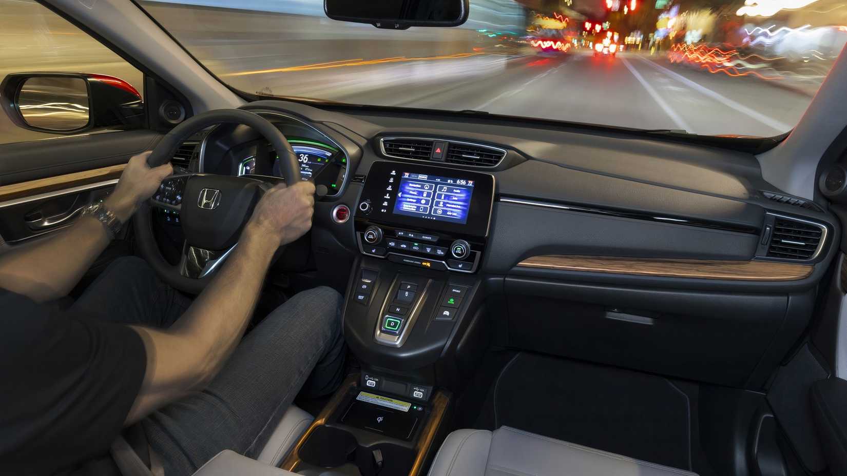 Interior híbrido Honda CR-V 2021