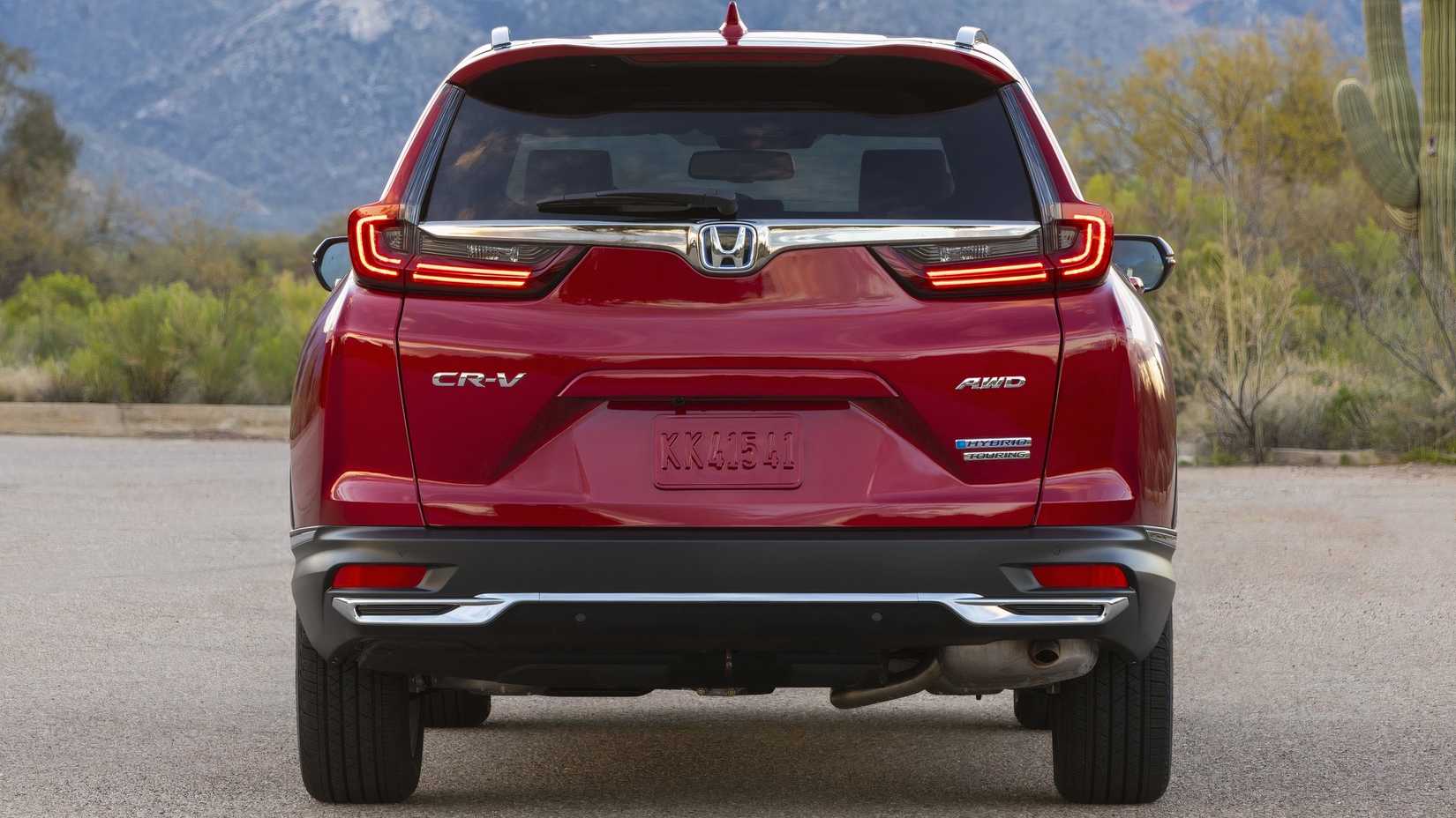 Extremidade traseira híbrida Honda CR-V 2021