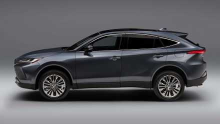 Side profile shot of the 2022 Toyota Venza Limited