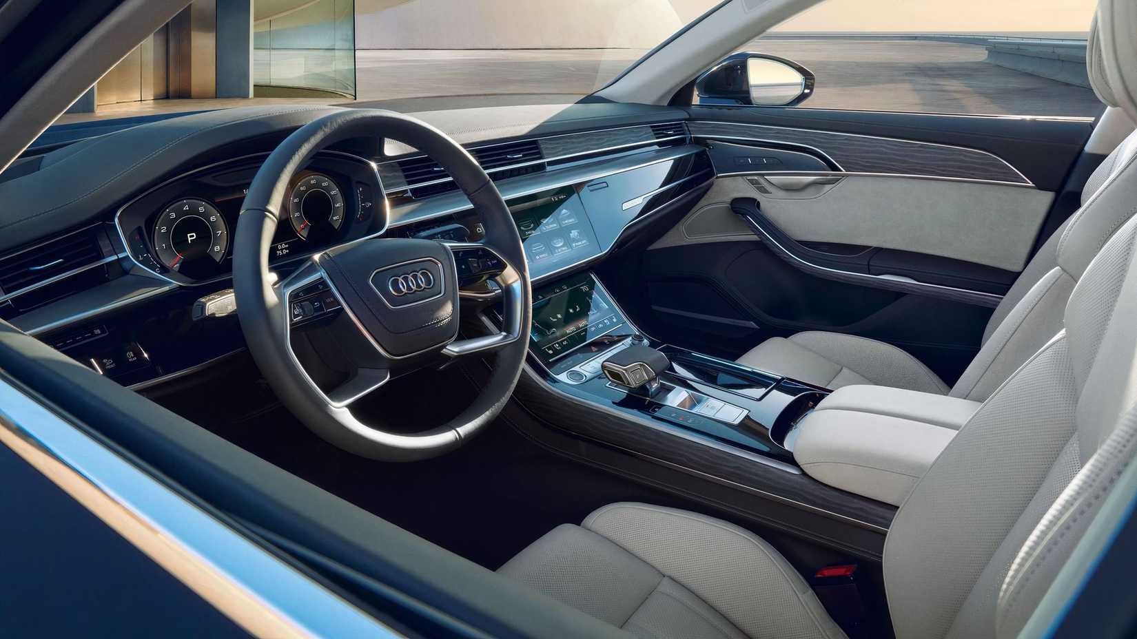 Interior do Audi A8 2024