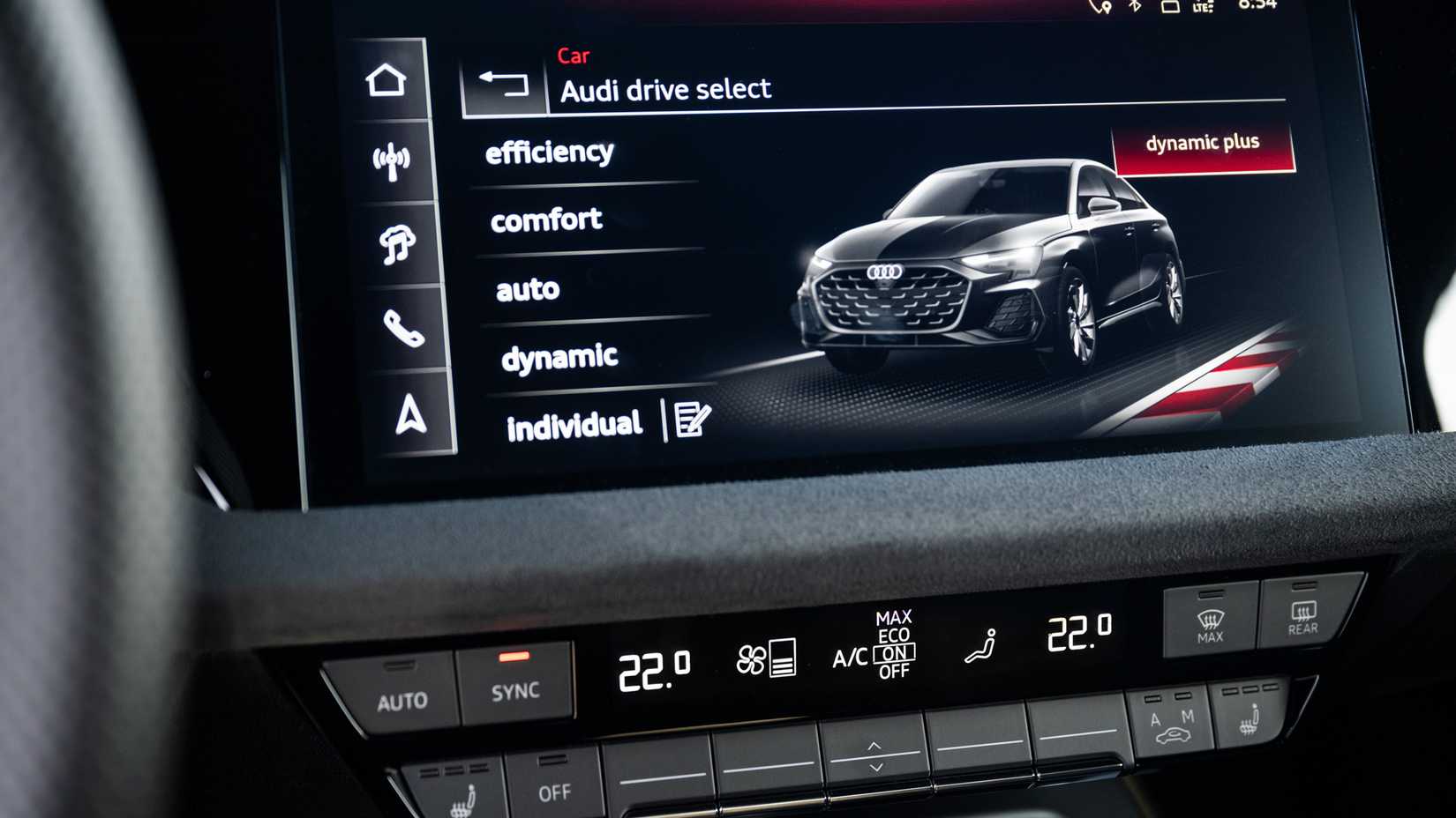 Interior do Audi S3 2025 (2)