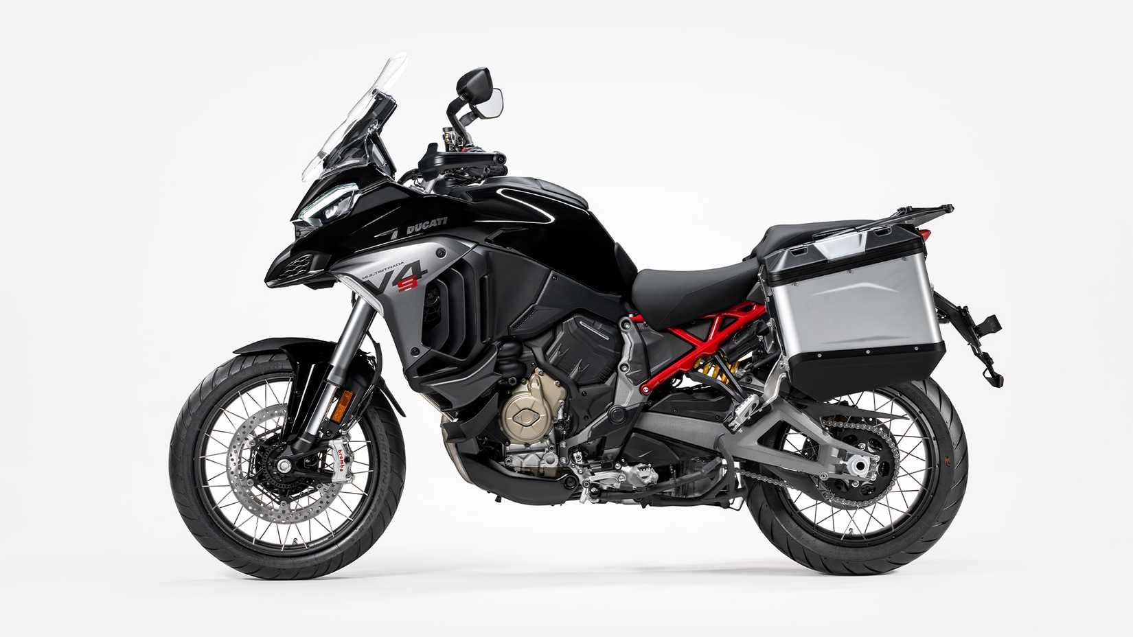 2025 Ducati Multistrada V4 Studio Shot Preto