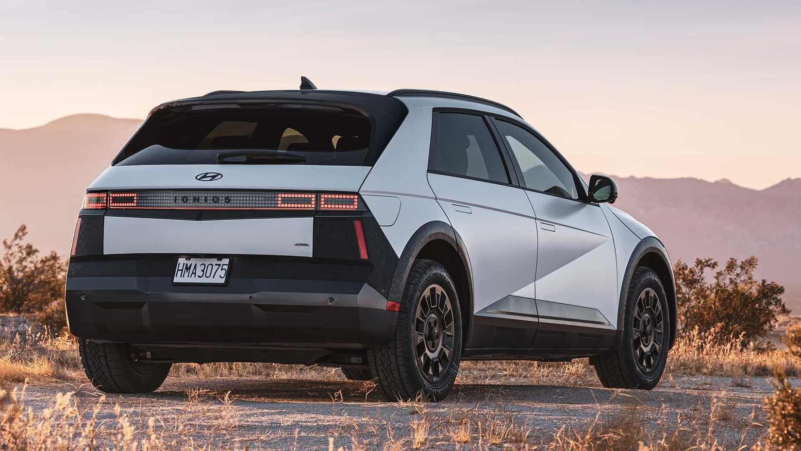 white 2025 Hyundai IONIQ 5 XRT