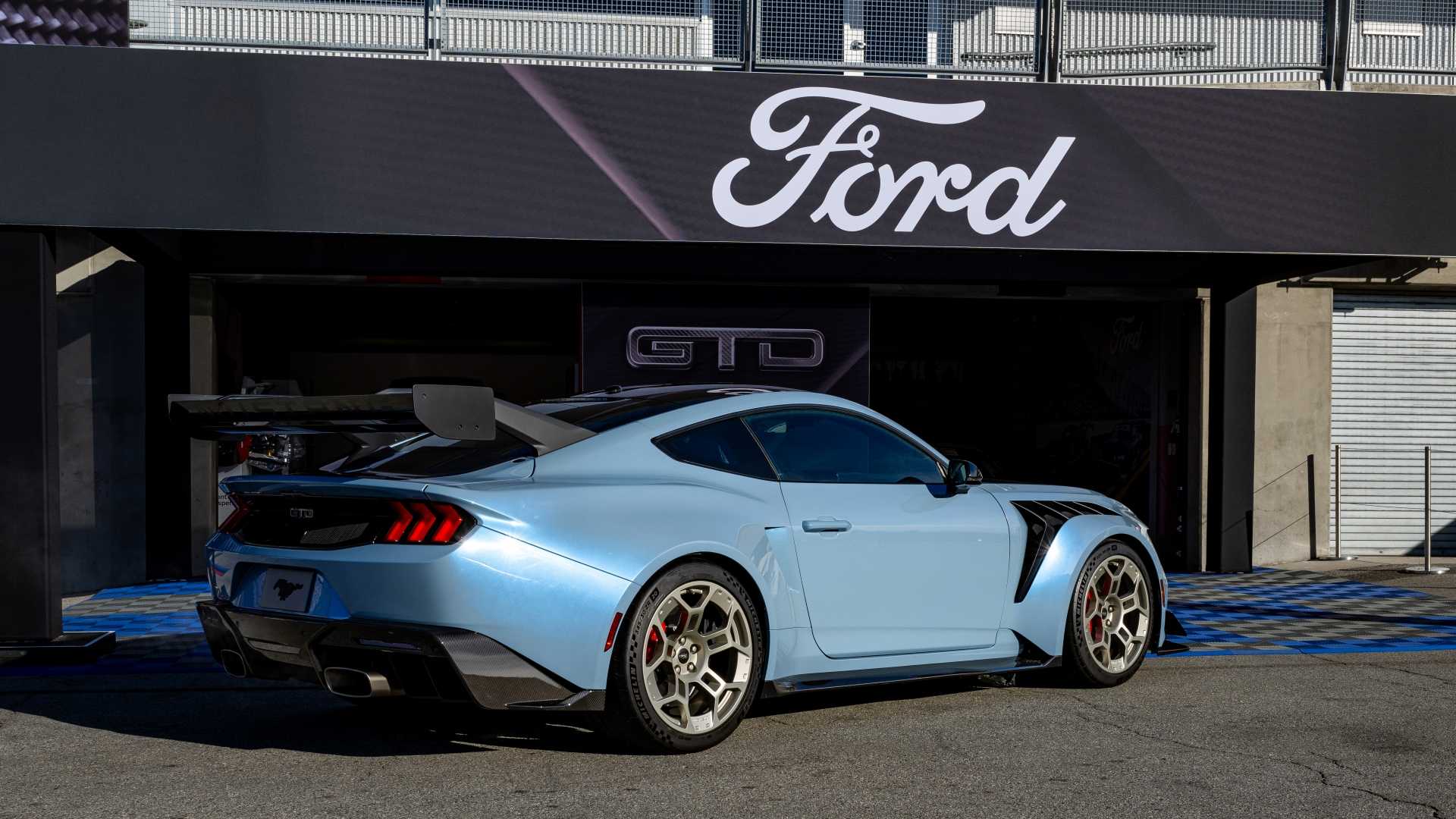 Gtd Rear Shot The 2025 Mustang GTD Is Here, And It's The Most Powerful In History