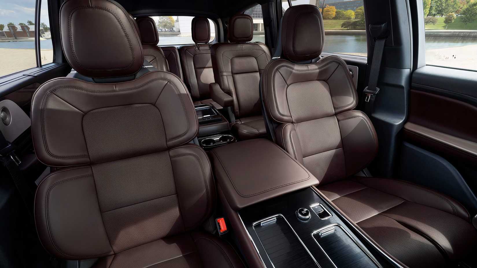 The interior of a 2025 Lincoln Aviator