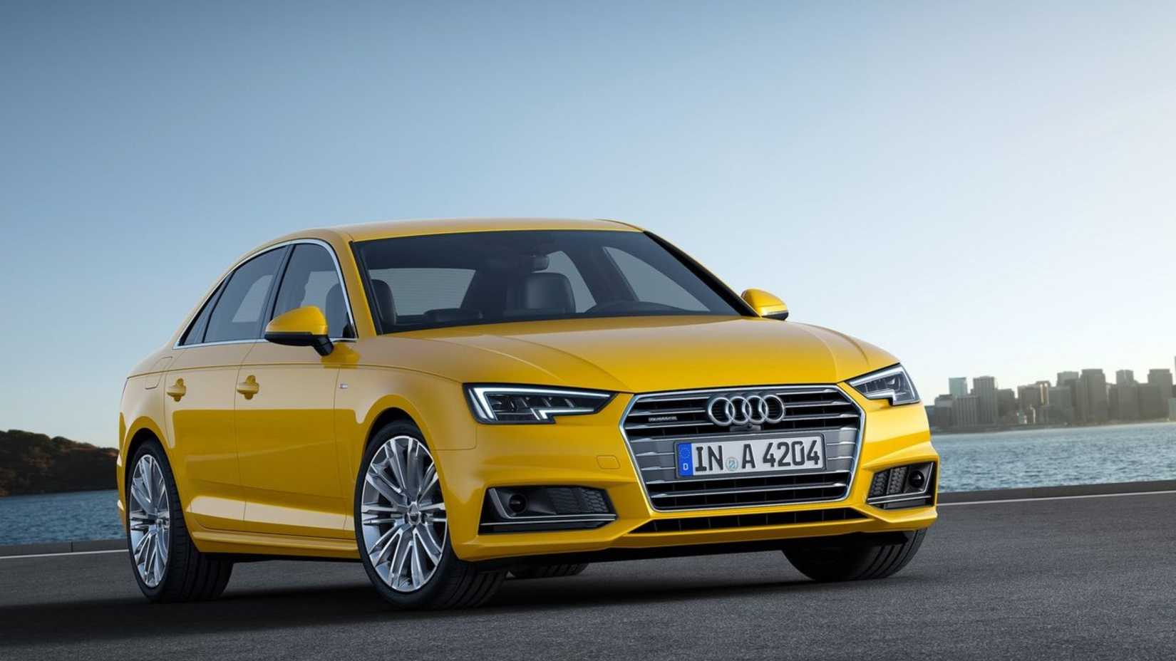 2016 Audi A4 Front 3/4 Parked