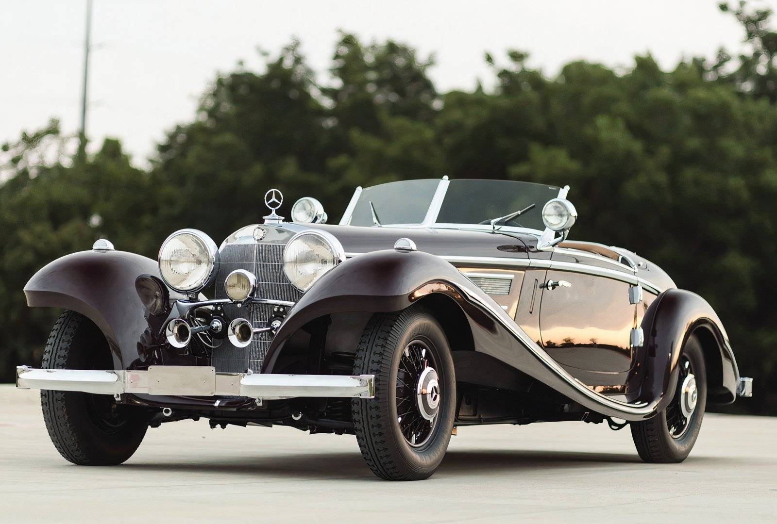 Rico Voiture De Record Mercedes - Miniature Vintage, Marque Rare