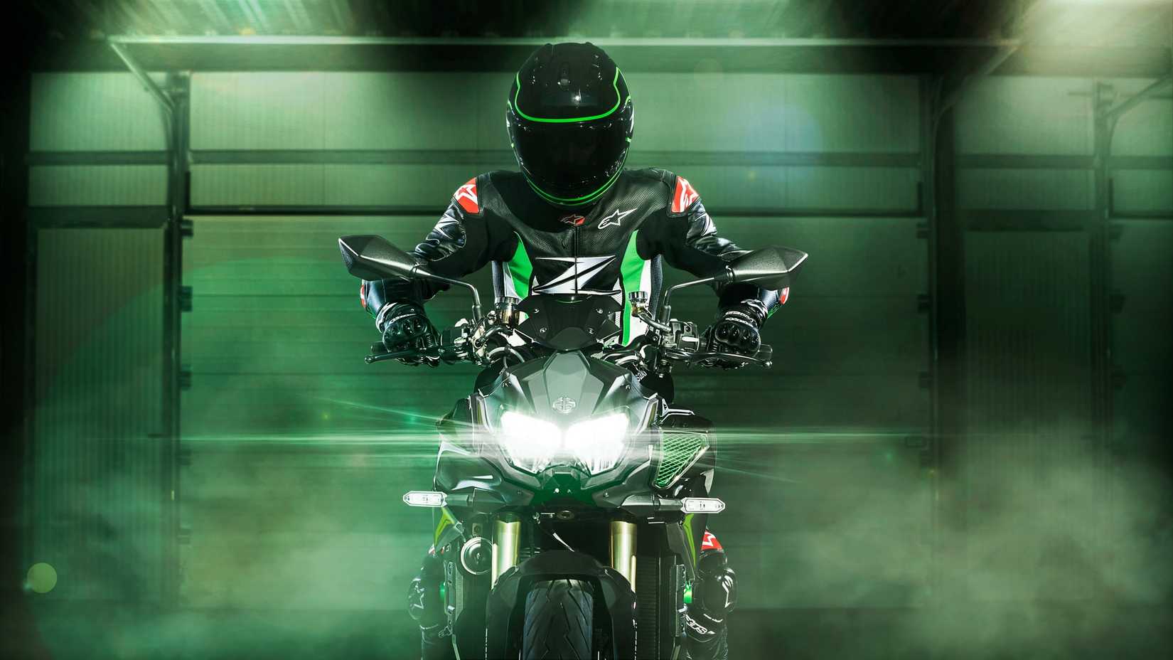 Fotos de imprensa da Kawasaki Z H2 2024 (2)