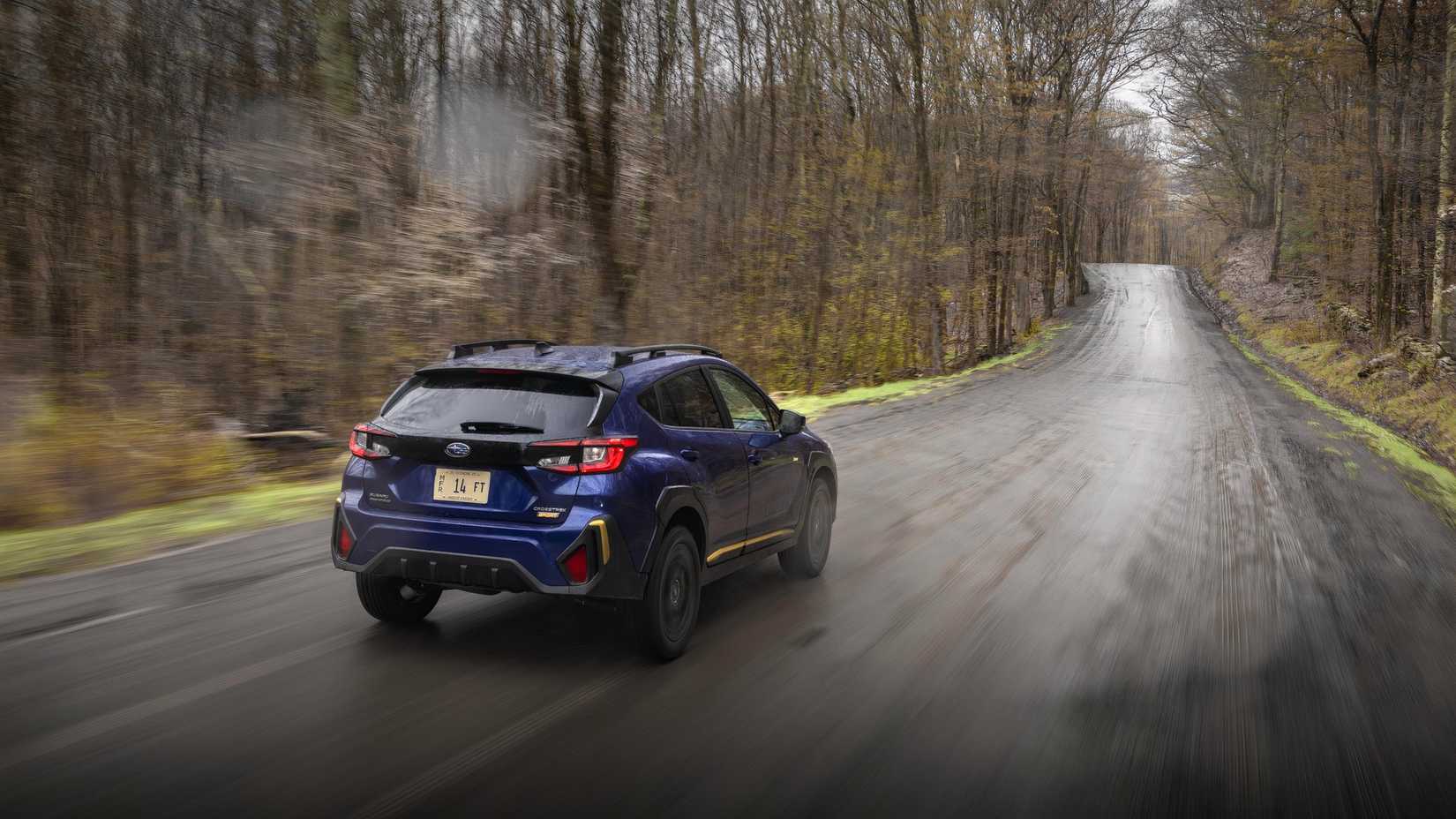 2024 Subaru Crosstrek rear action shot