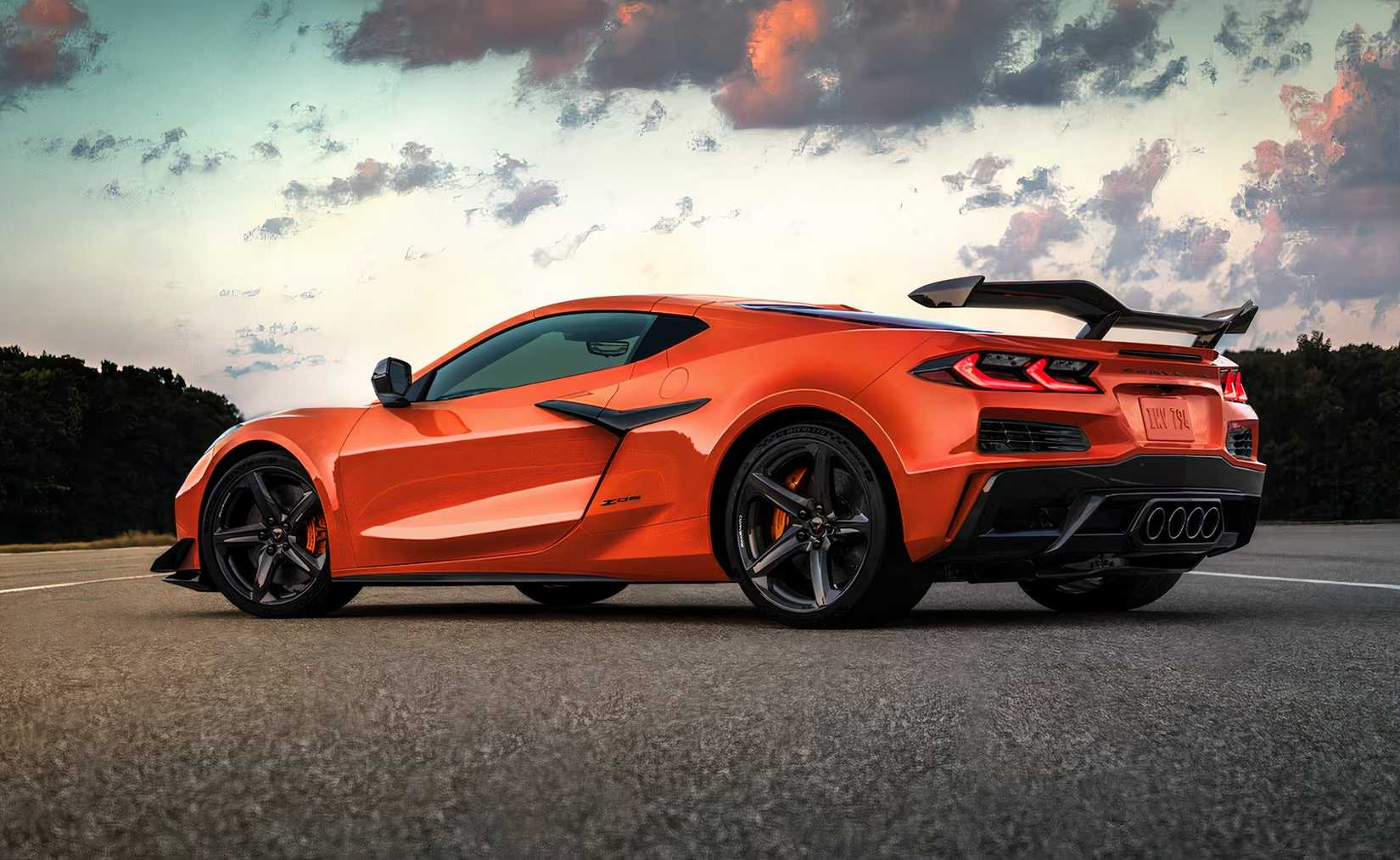 2025 Sebring Orange Tint Coat Chevrolet Corvette C8 Z06