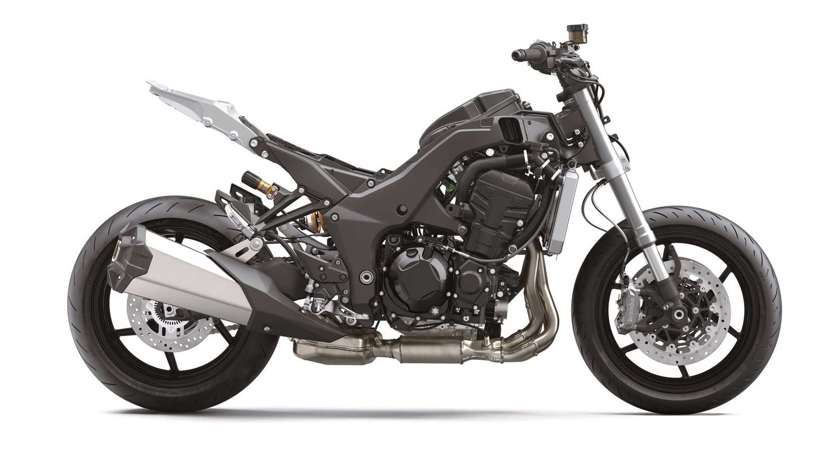 Fotos de imprensa da Kawasaki Ninja 1100SX 2025 (10)