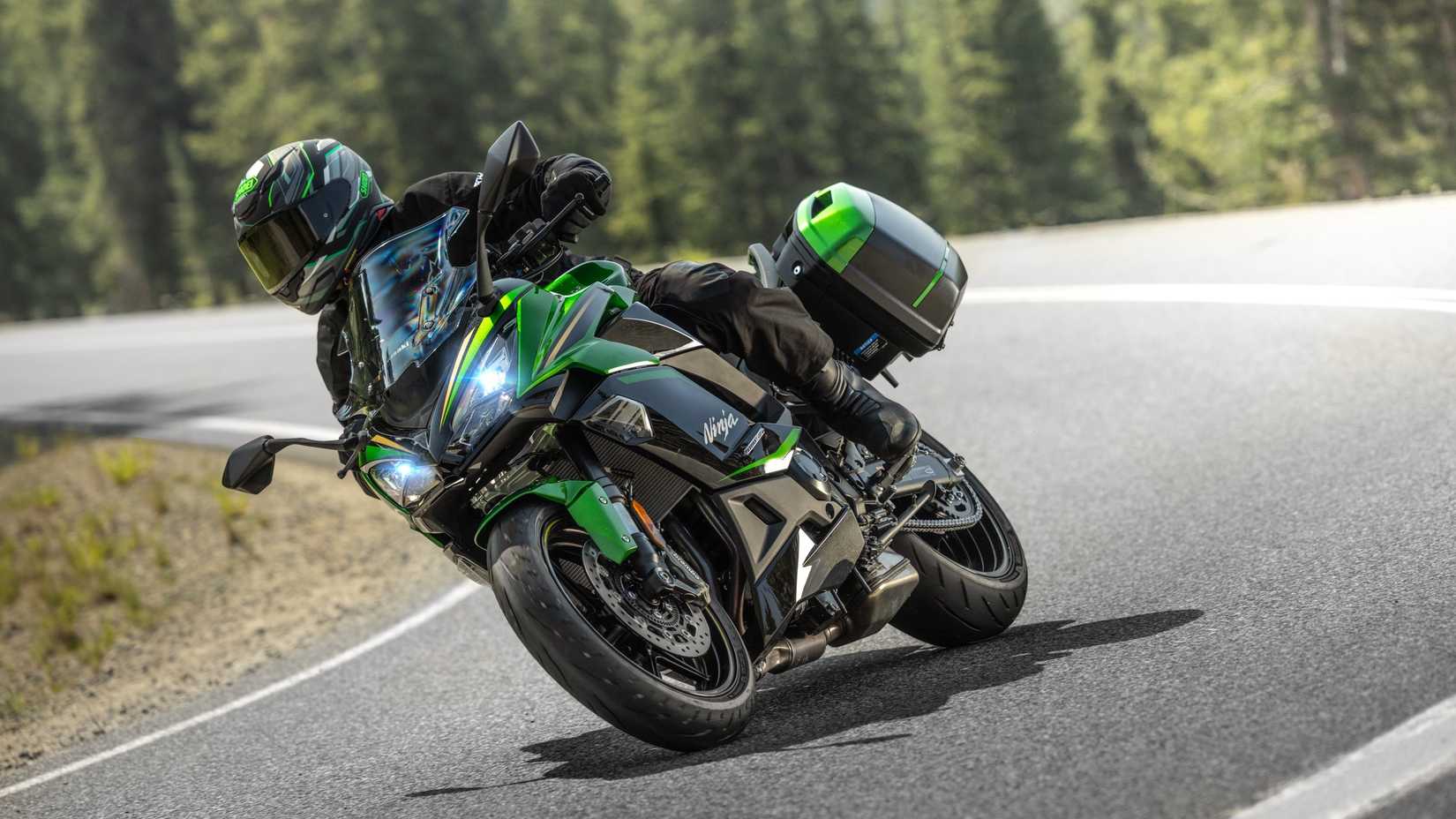 Fotos de imprensa da Kawasaki Ninja 1100SX 2025 (7)