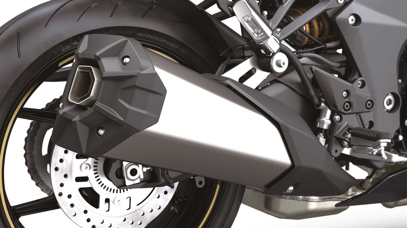 Fotos de imprensa da Kawasaki Ninja 1100SX 2025 (9)