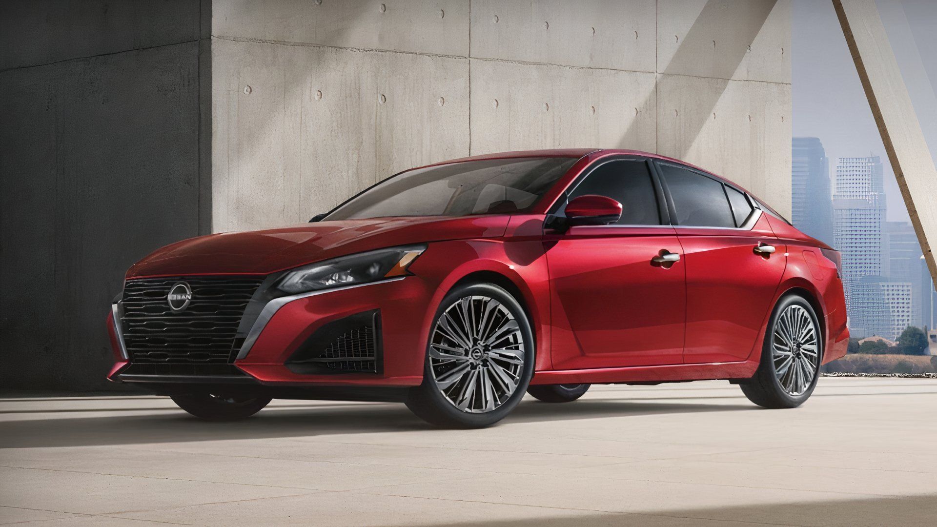 2025 Nissan Altima, front quarter view