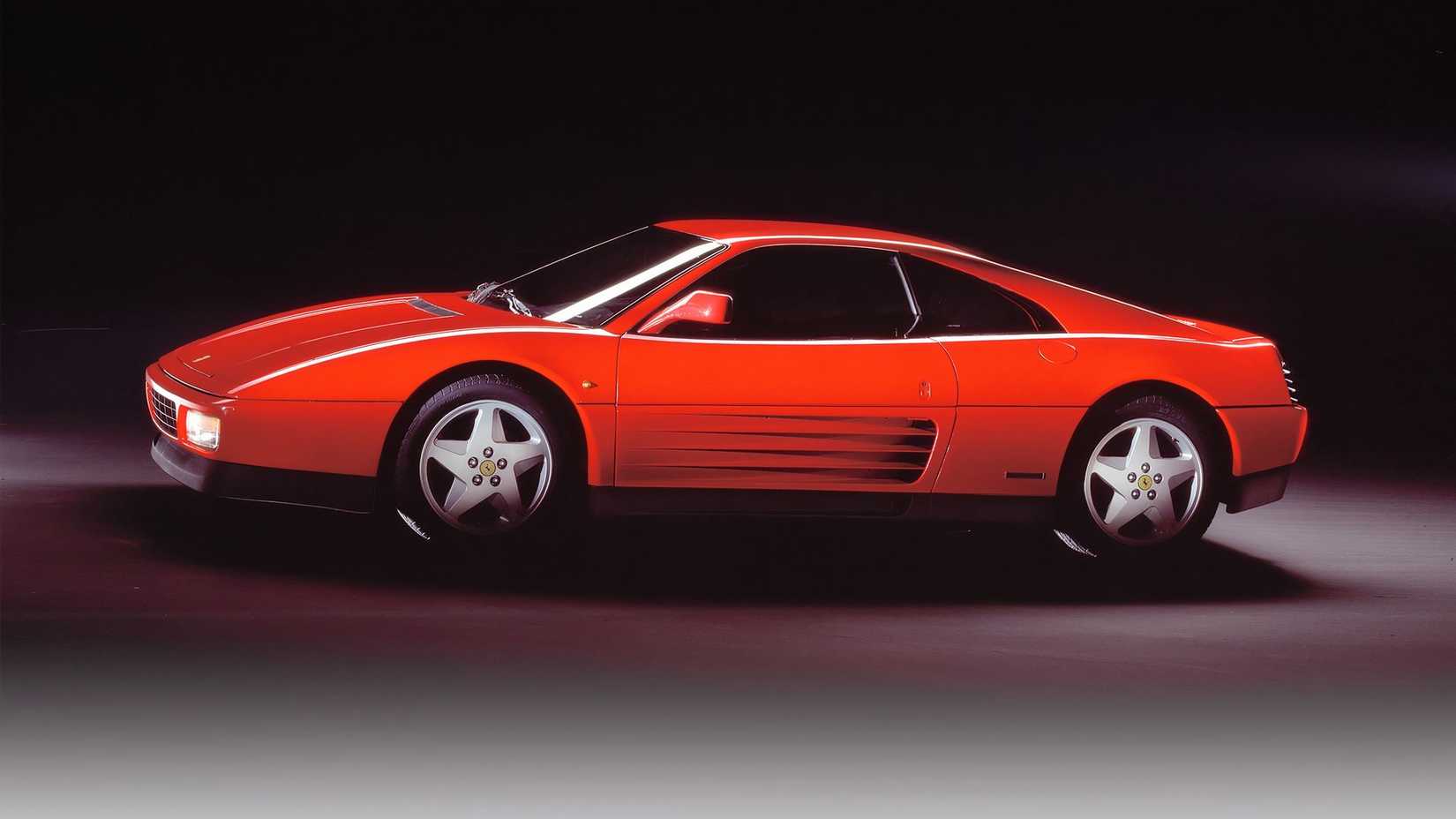 1989 Ferrari 348 TB, side profile view