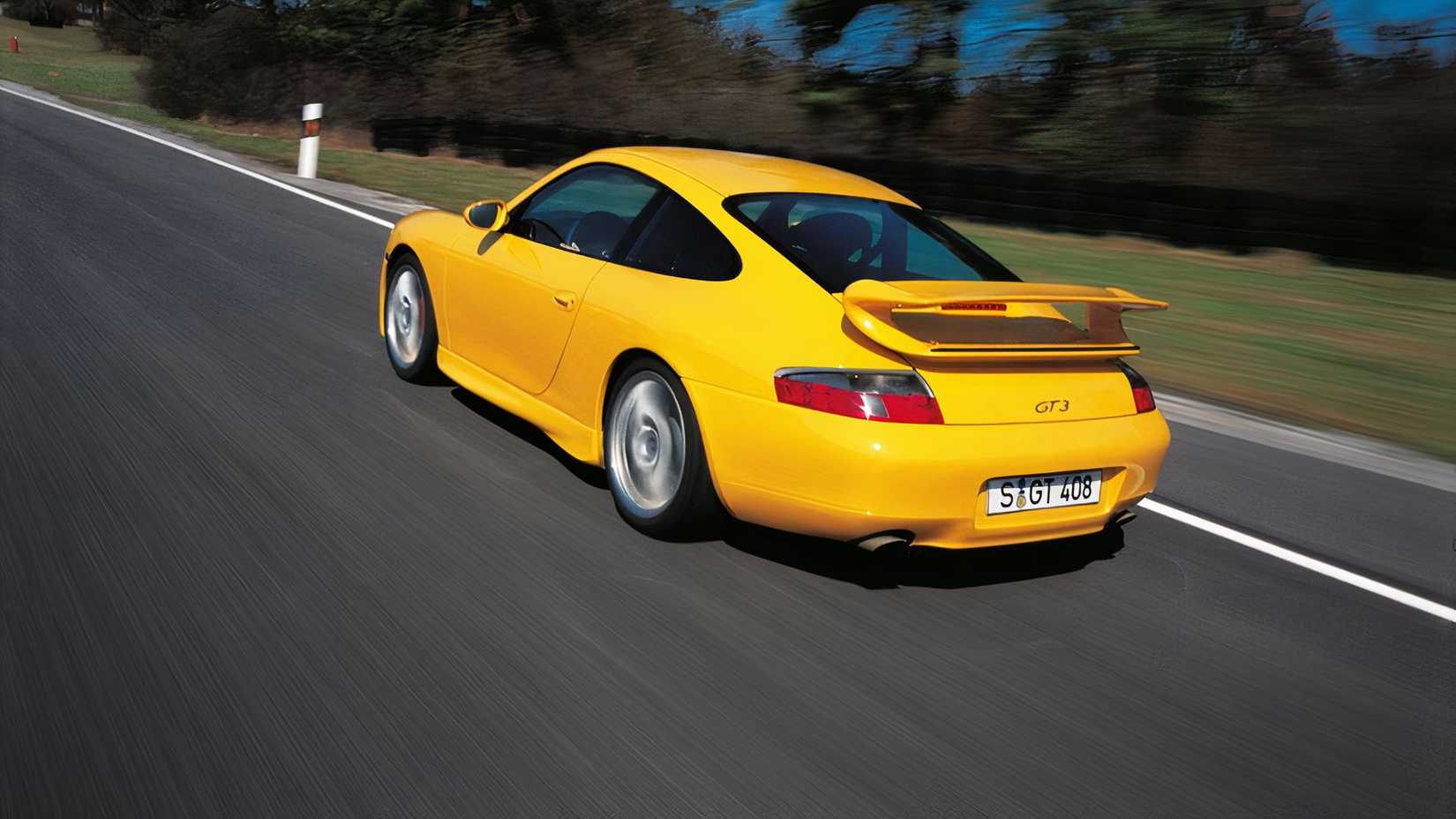 996 Porsche 911 GT3, vista frontal