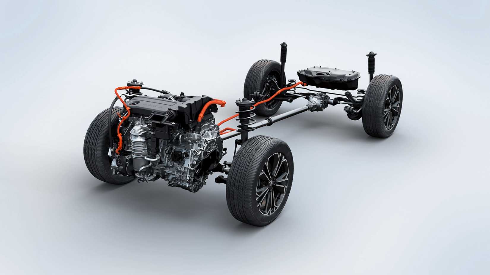 Honda CR-V Hybrid cutaway