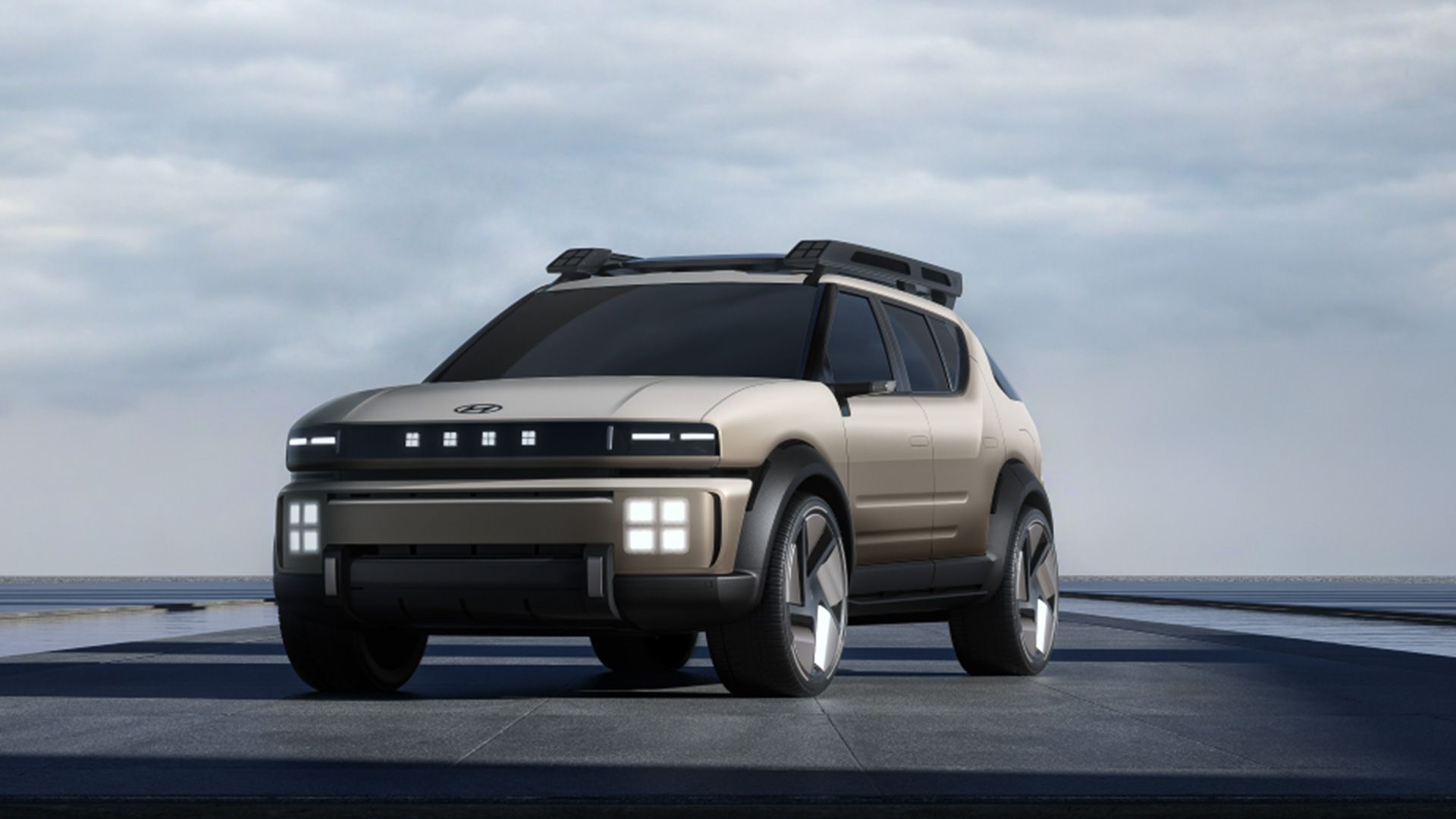 Hyundai INITIUM hydrogen fuel cell electric (FCEV) concept-front view