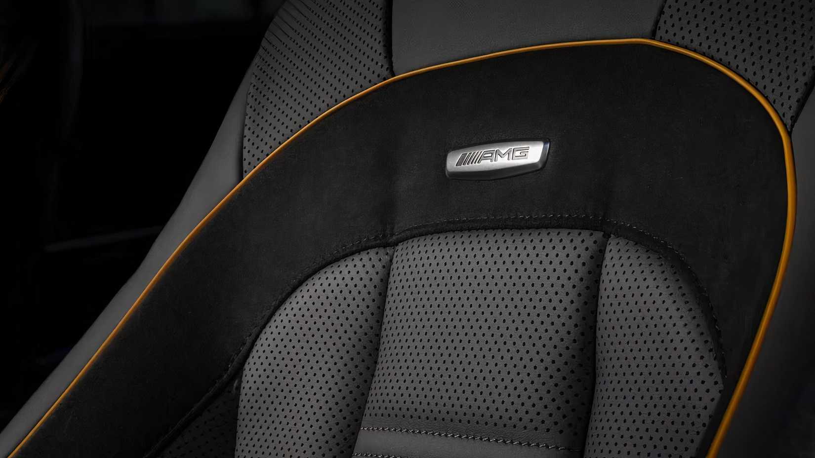 2023 Mercedes-AMG E63 S Wagon interior showing seat detail