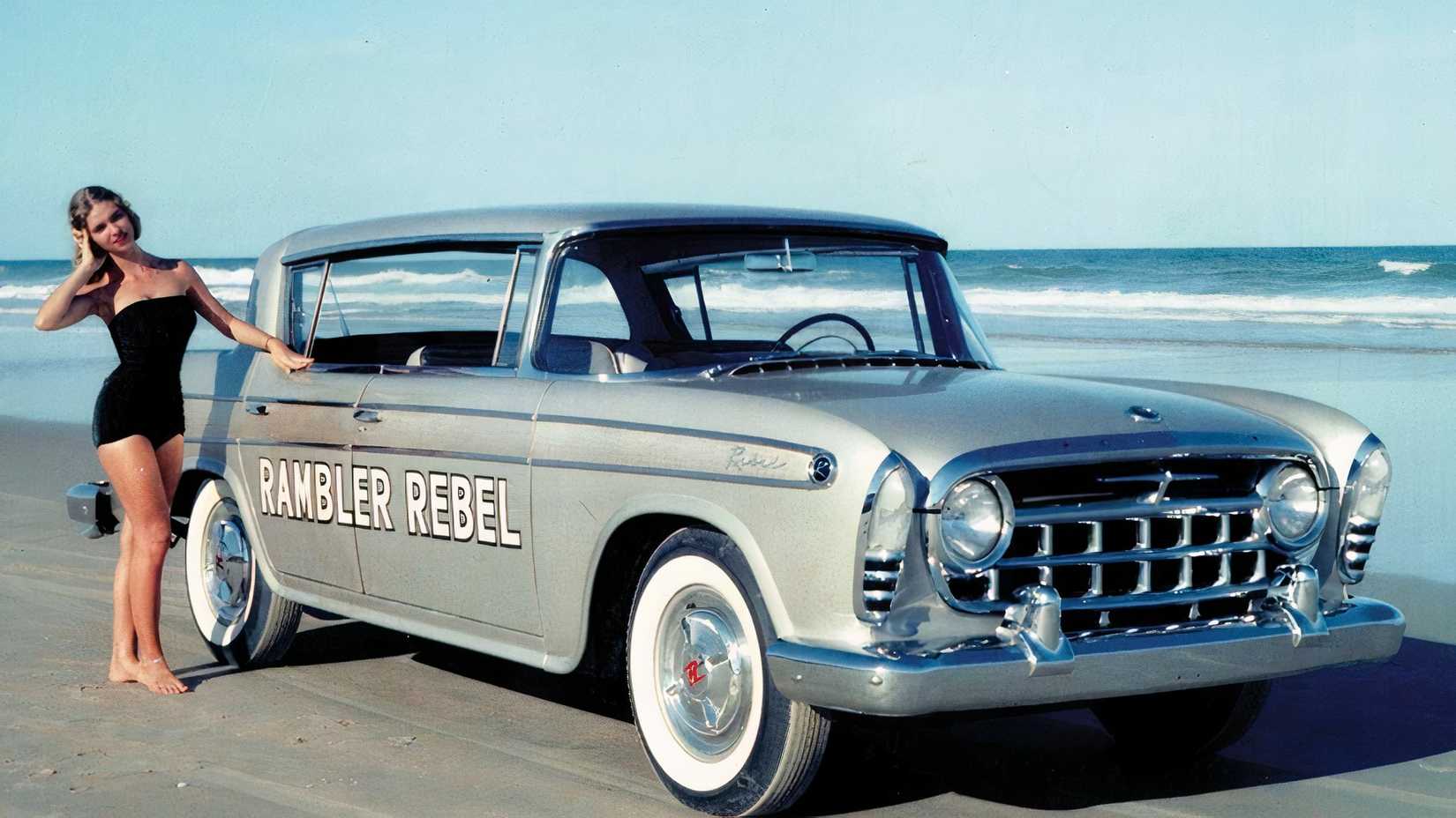 Promo shot of 1957 AMC Rambler Rebel