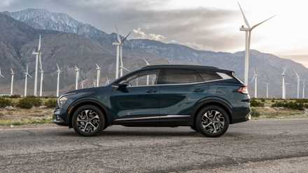 gray 2025 Kia Sportage Hybrid