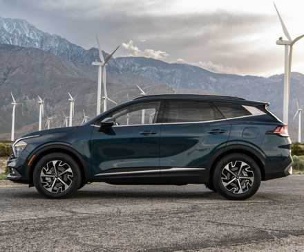 gray 2025 Kia Sportage Hybrid