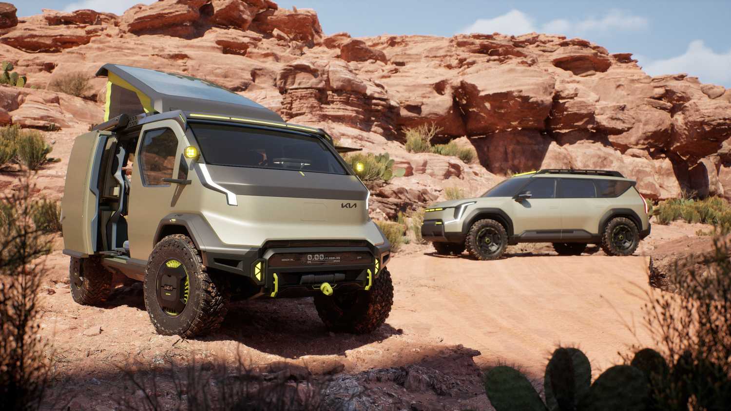 Vip Modular Sema Kia PV5 Is The Fun, Modular EV Cargo Van The Industry Needs
