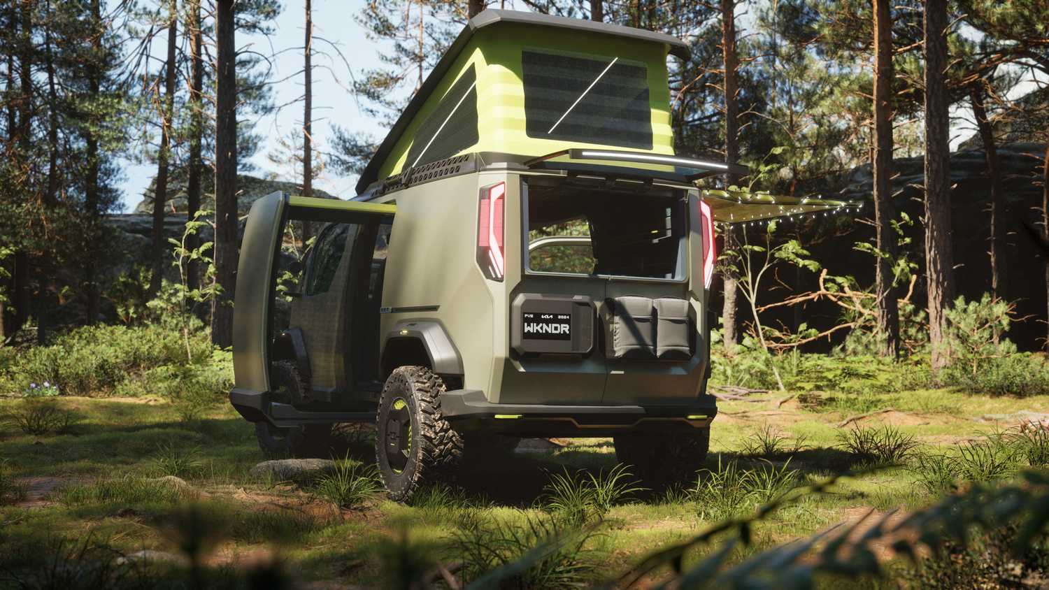 Vip Modular Sema Kia PV5 Is The Fun, Modular EV Cargo Van The Industry Needs