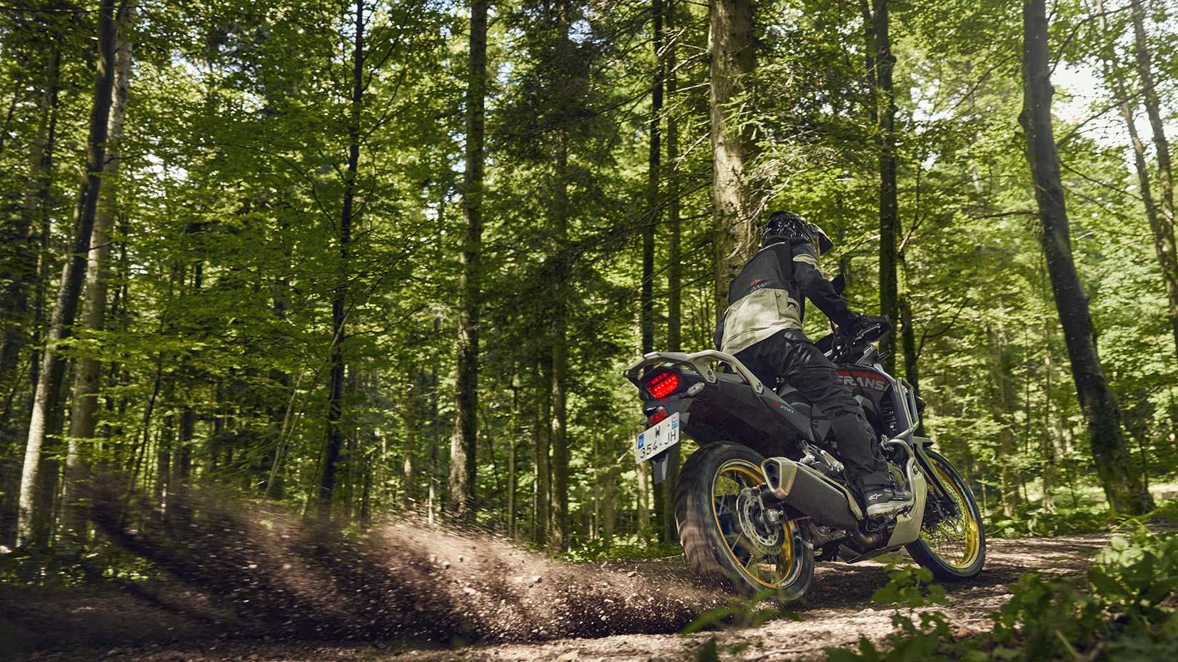 2025 Honda XL750 Transalp action