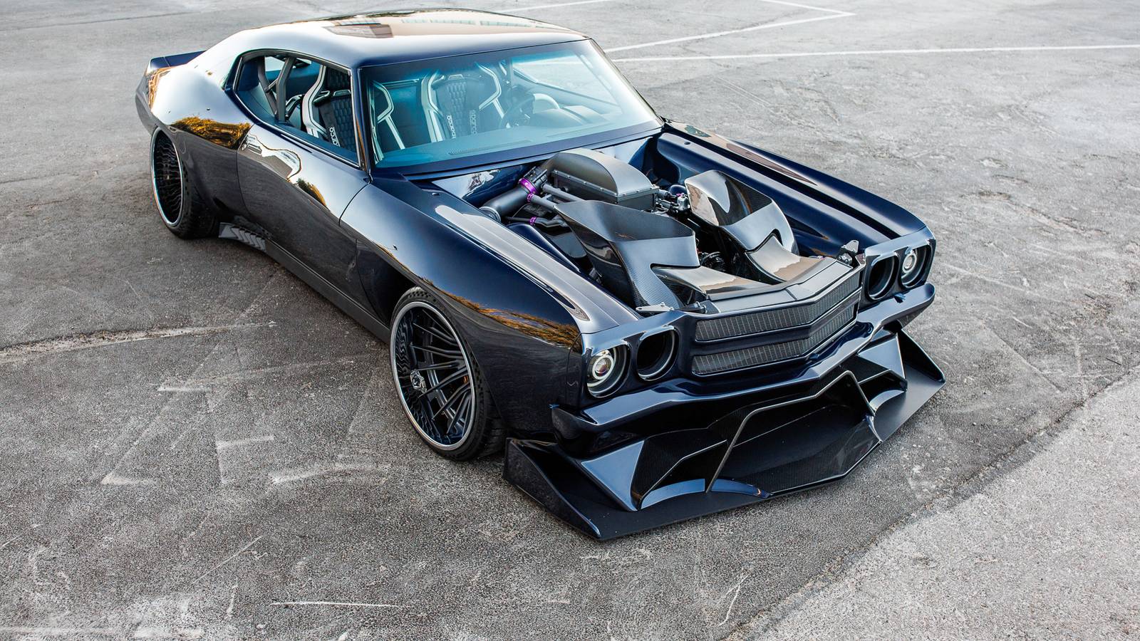 This Sinister, Heavily-Modded SEMA Showstopper Sets New Muscle Car Standard