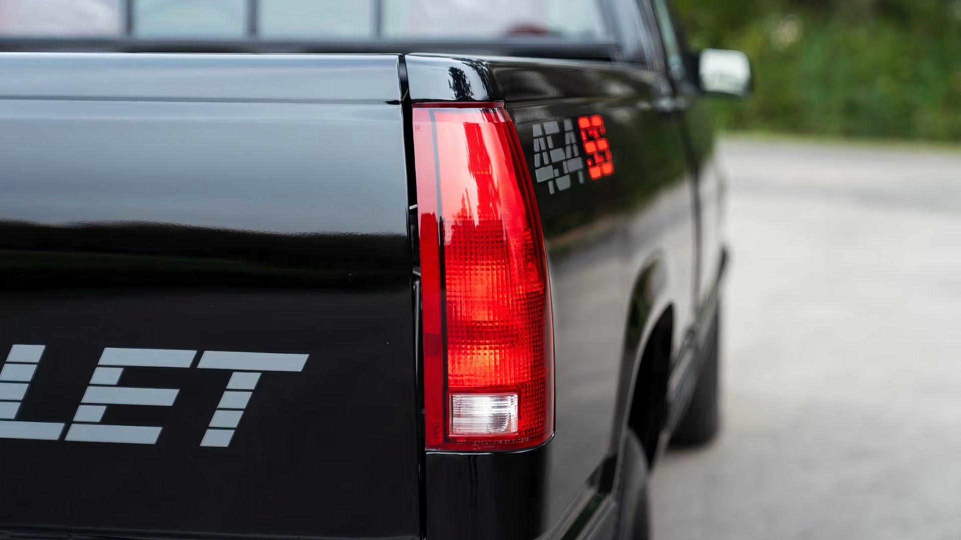 Chevrolet 454 SS, rear quarter view closeup