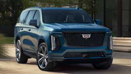 Cadillac Escalade 2025, frente 3/4
