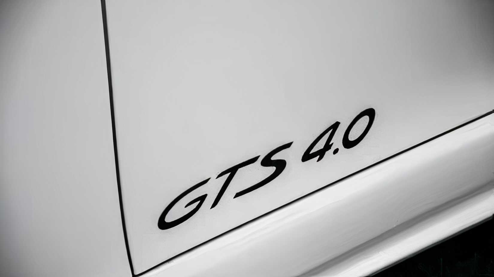 2024 Porsche Cayman GTS 4.0 badge