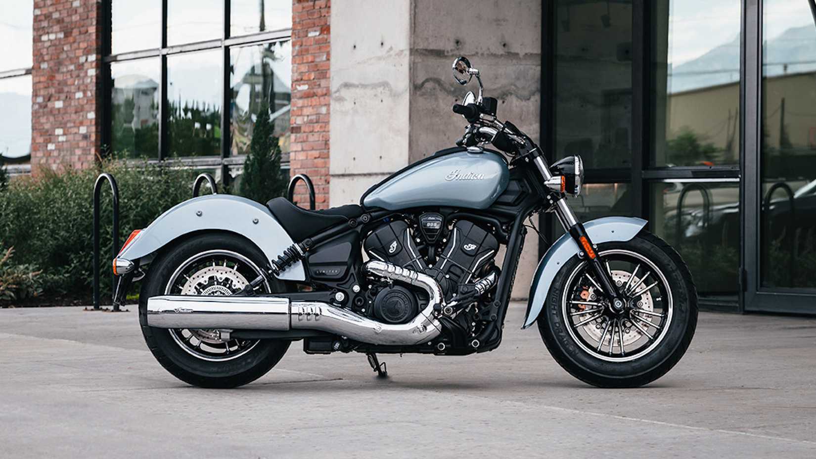 2025 Indian Scout Sixty Classic side profile view