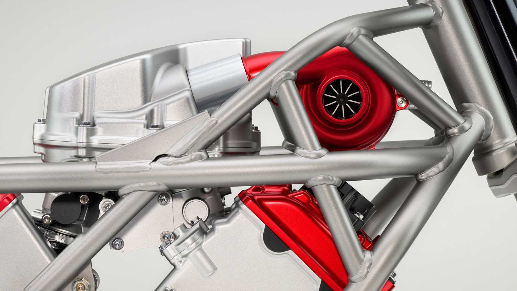 New Honda V3 engine with electric supercharger